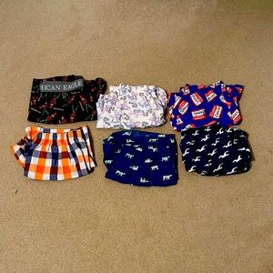 6 Pairs of boxers